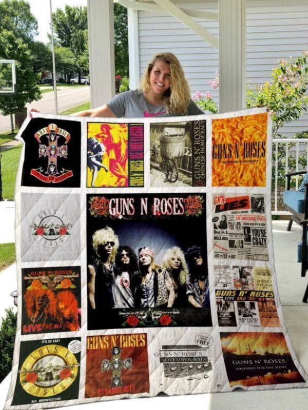 Guns N’ Roses 3D Quilt Blanket