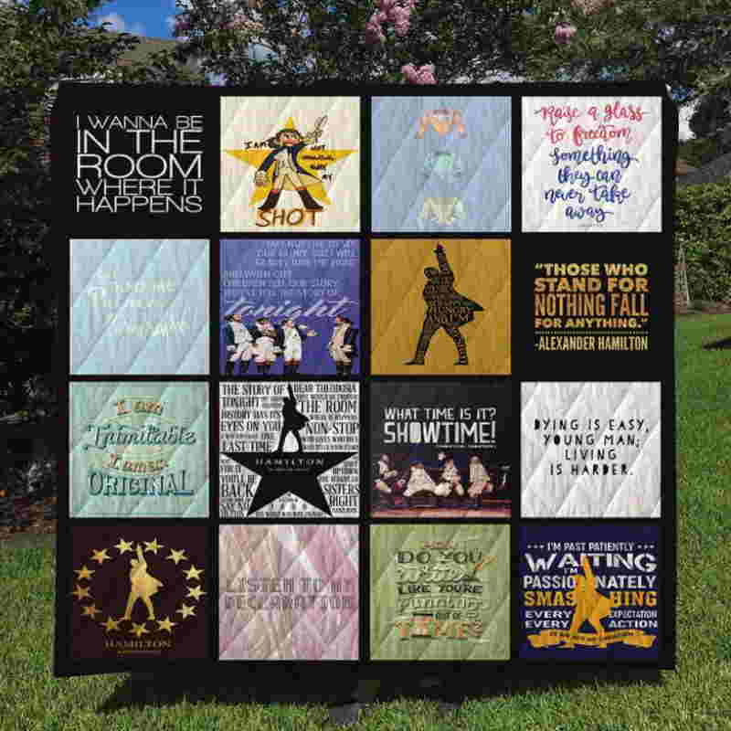 Hamilton 3D Quilt Blanket