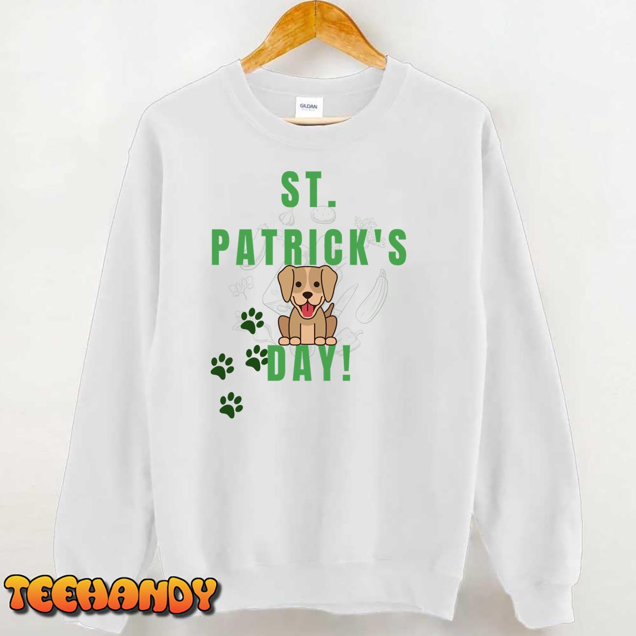 Happy St Patricks Day Dog lover T-Shirt