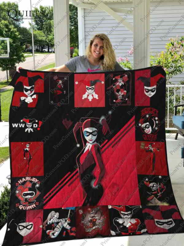 Harley Quinn 3D Quilt Blanket