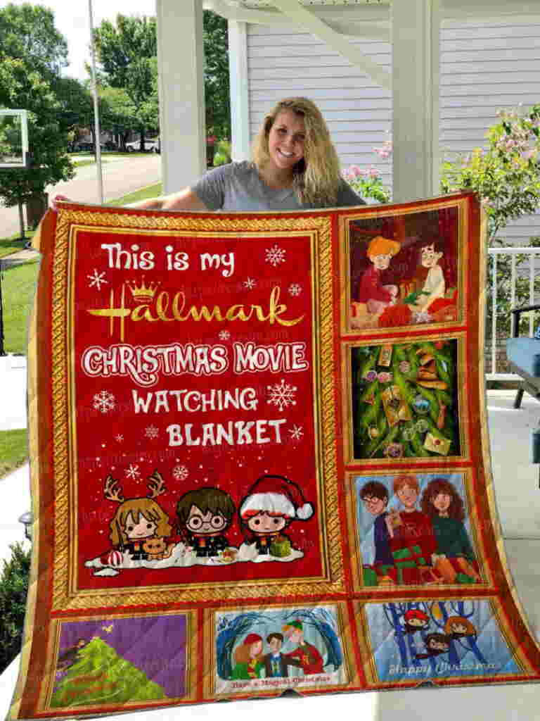 Harry Potter Christmas Quilt Blanket