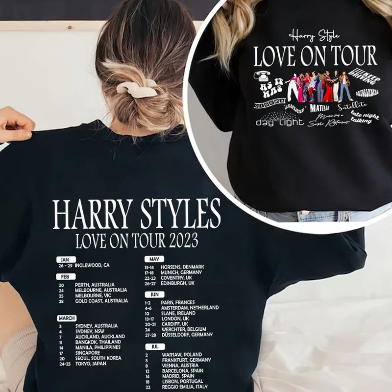 Harry Tour 2023 Shirt, Love On Tour 2023 Sweatshirt