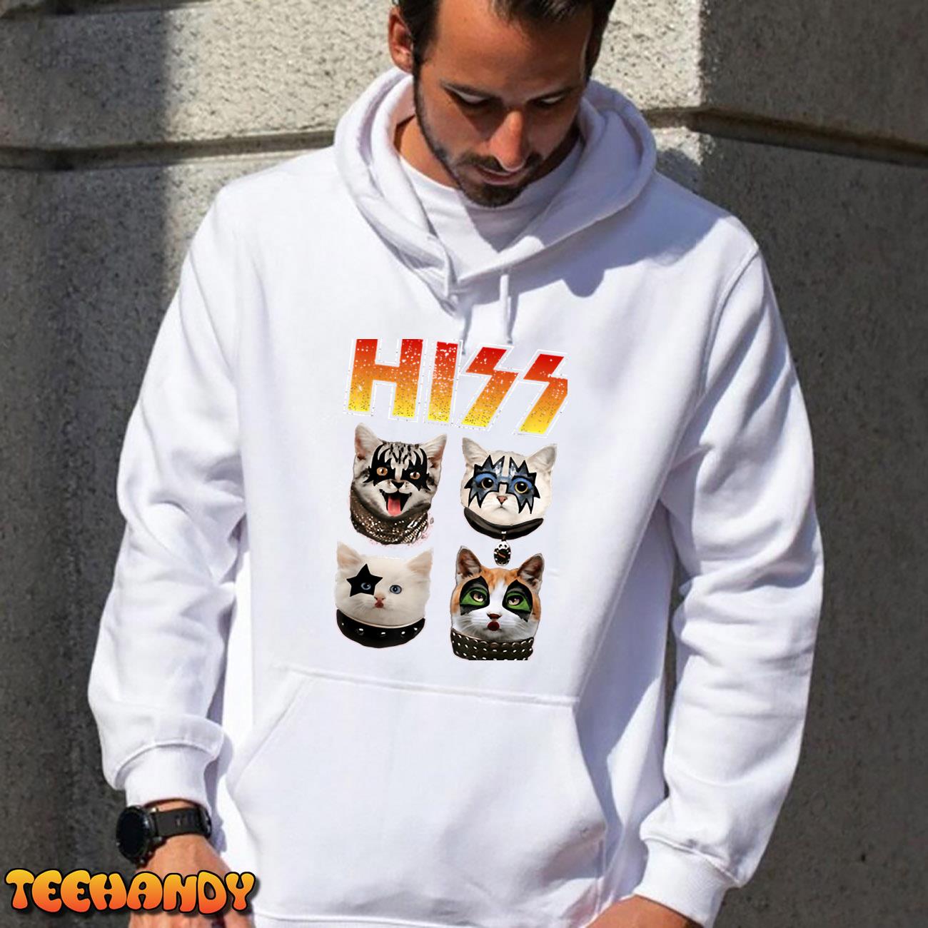 Hiss Funny Cat Lover T-Shirt