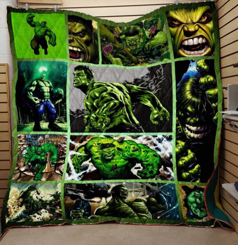 Hulk Fabric 3D Quilt Blanket