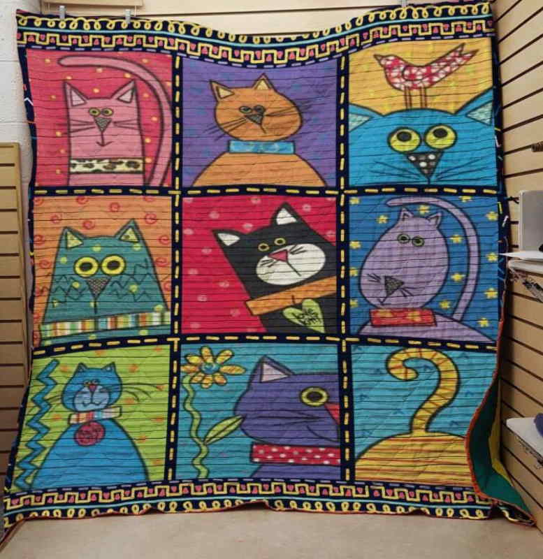 I Am Cat 3D Quilt Blanket