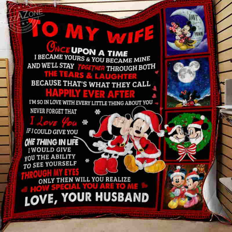 I Became Yours And You Became Mine Mickey Nv 3D Quilt Blanket