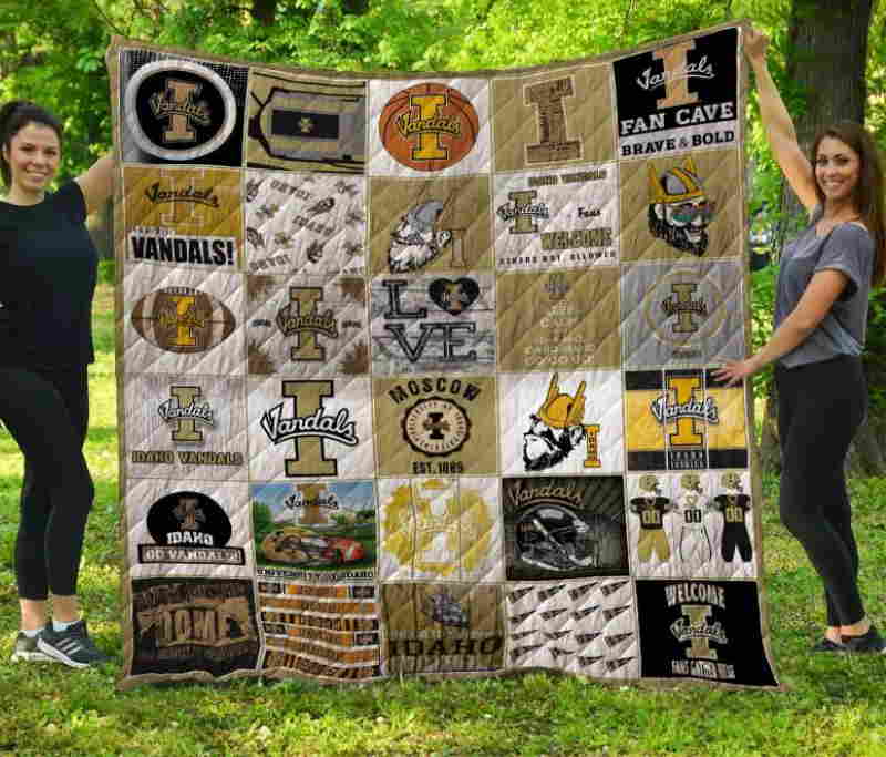 Idaho Vandals 3D Quilt Blanket