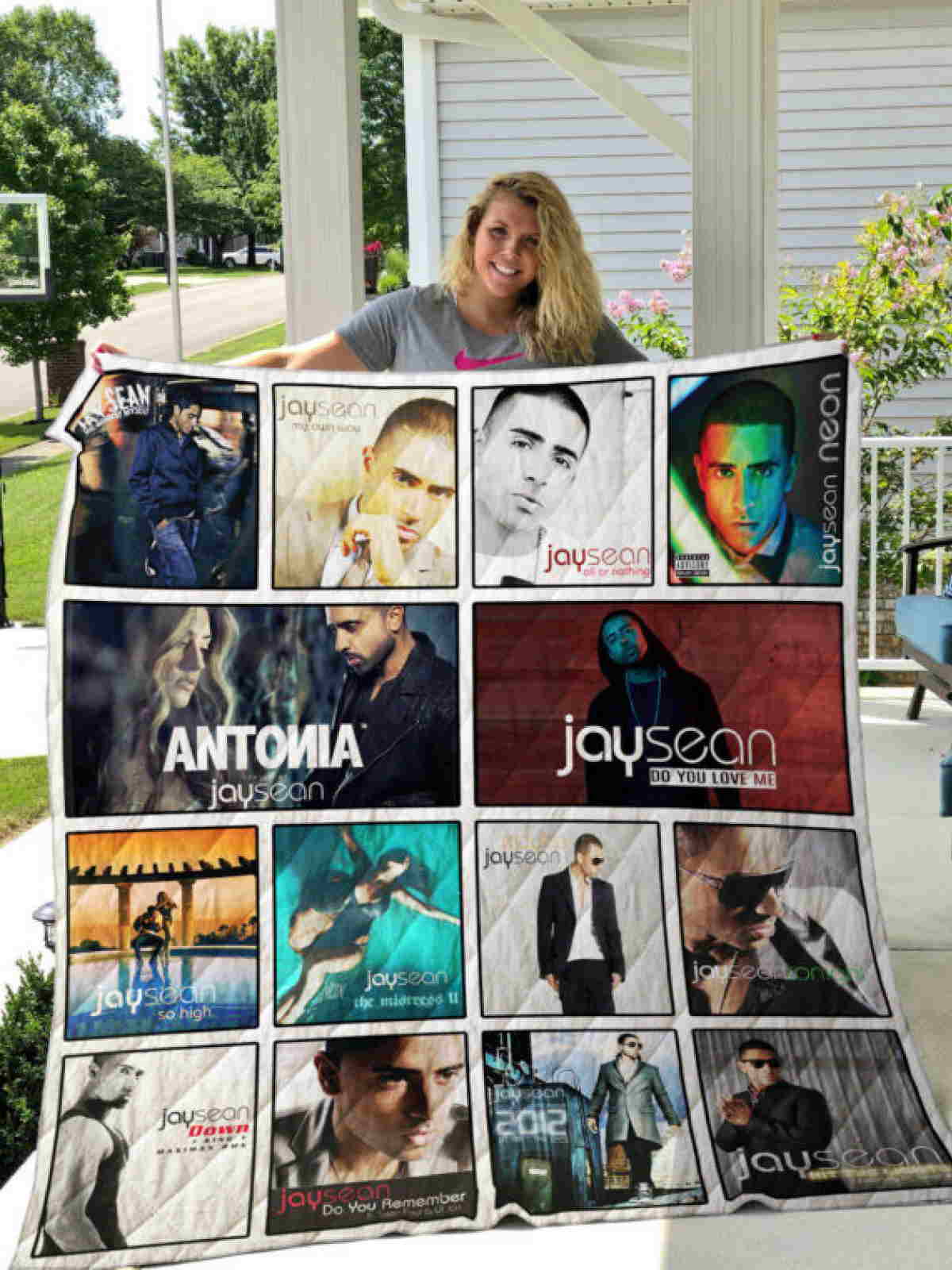 Jay Sean 3D Quilt Blanket