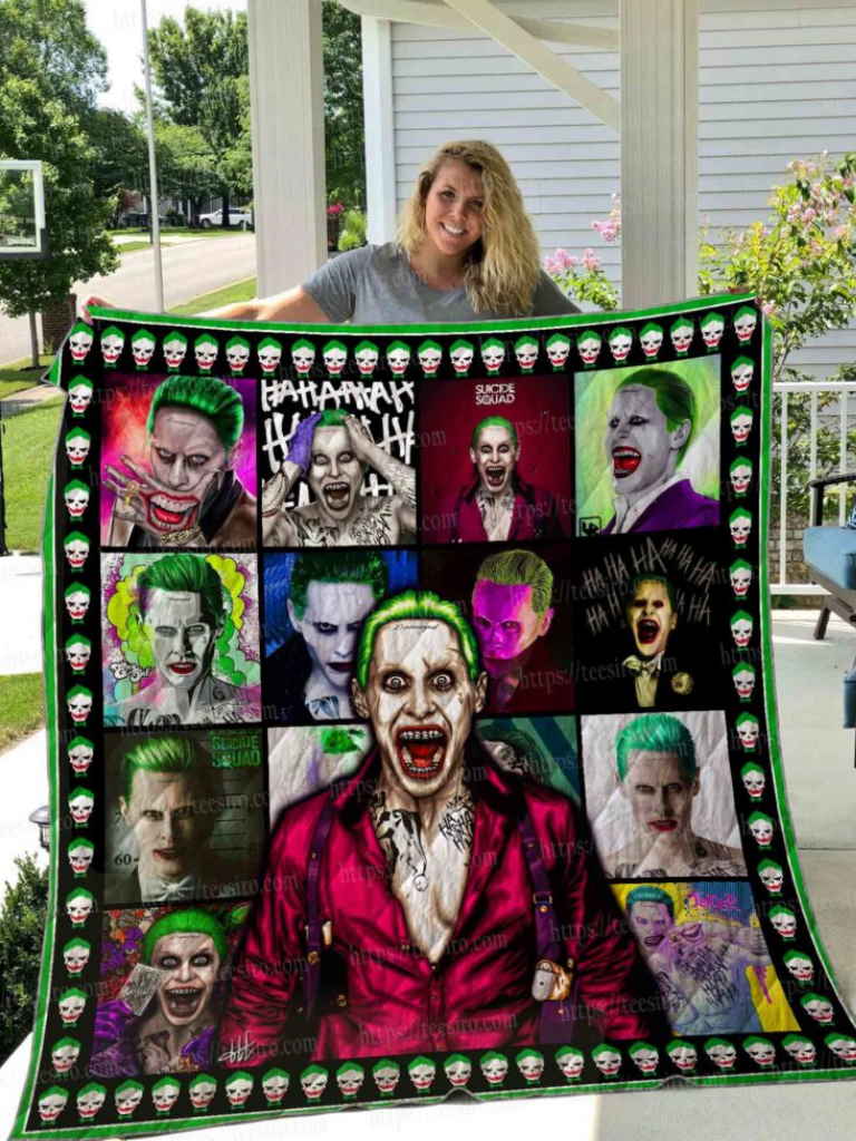 Joker Suicide Squad 3D Quilt Blanket