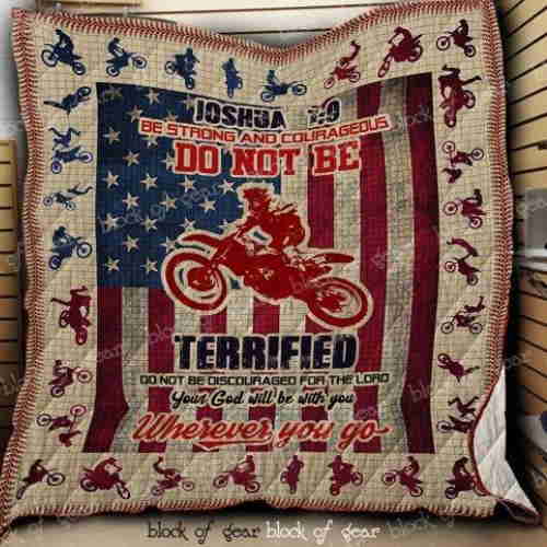 Joshua9 Motocross Dk4 Quilt Blanket