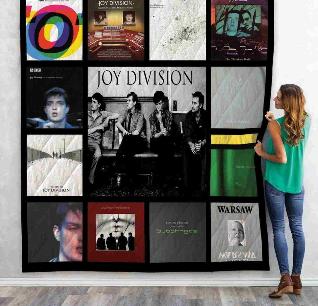 Joy Division Compilation Album3D Quilt Blanket