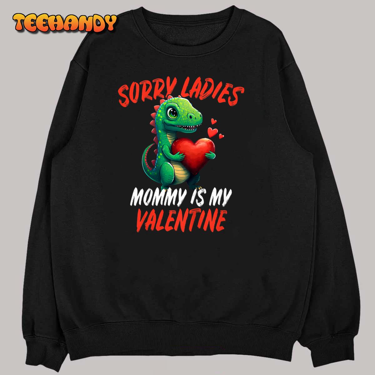 Kids Kids Dinosaur Trex Valentins Day Toddler Gift Girls & Boys T-Shirt