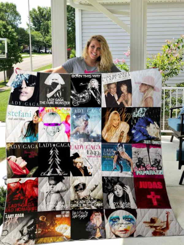 Lady Gaga Style 3D Customized Quilt Blanket