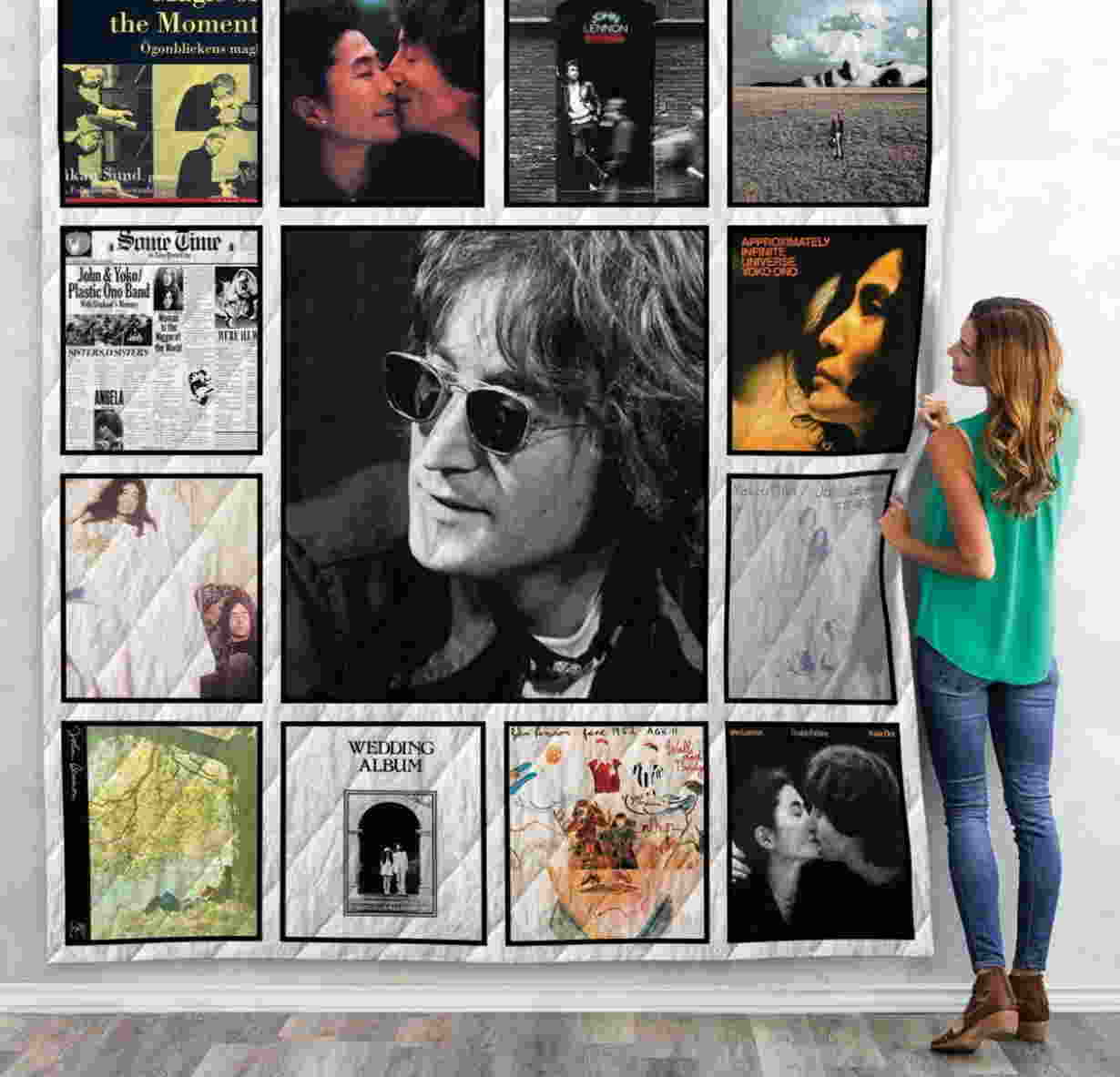 Lennon 3D Quilt Blanket