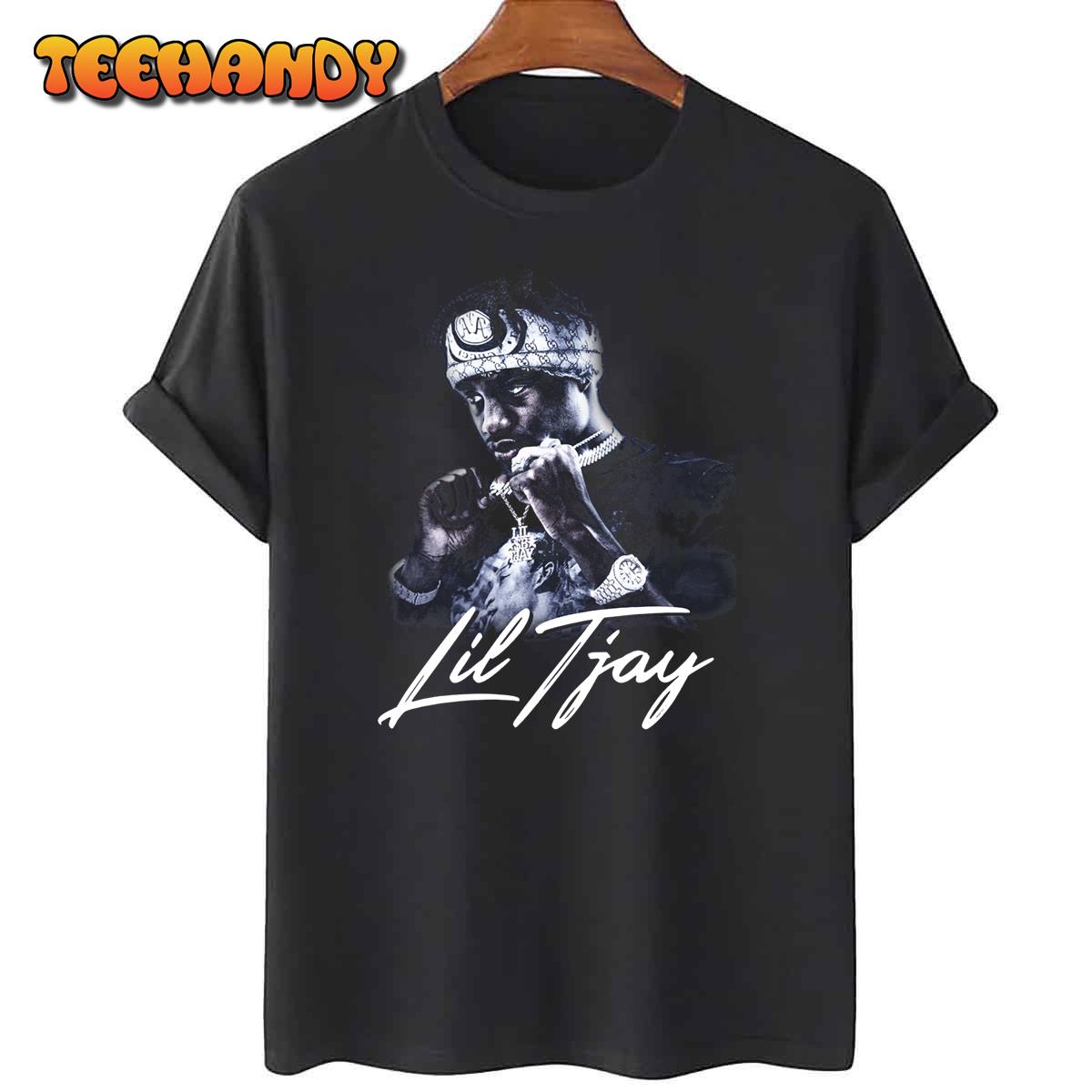 Vintage Lil Tjay 90S Bootleg Style Rap Tione Jayden Merritt Tee Shirt -  Teeholly