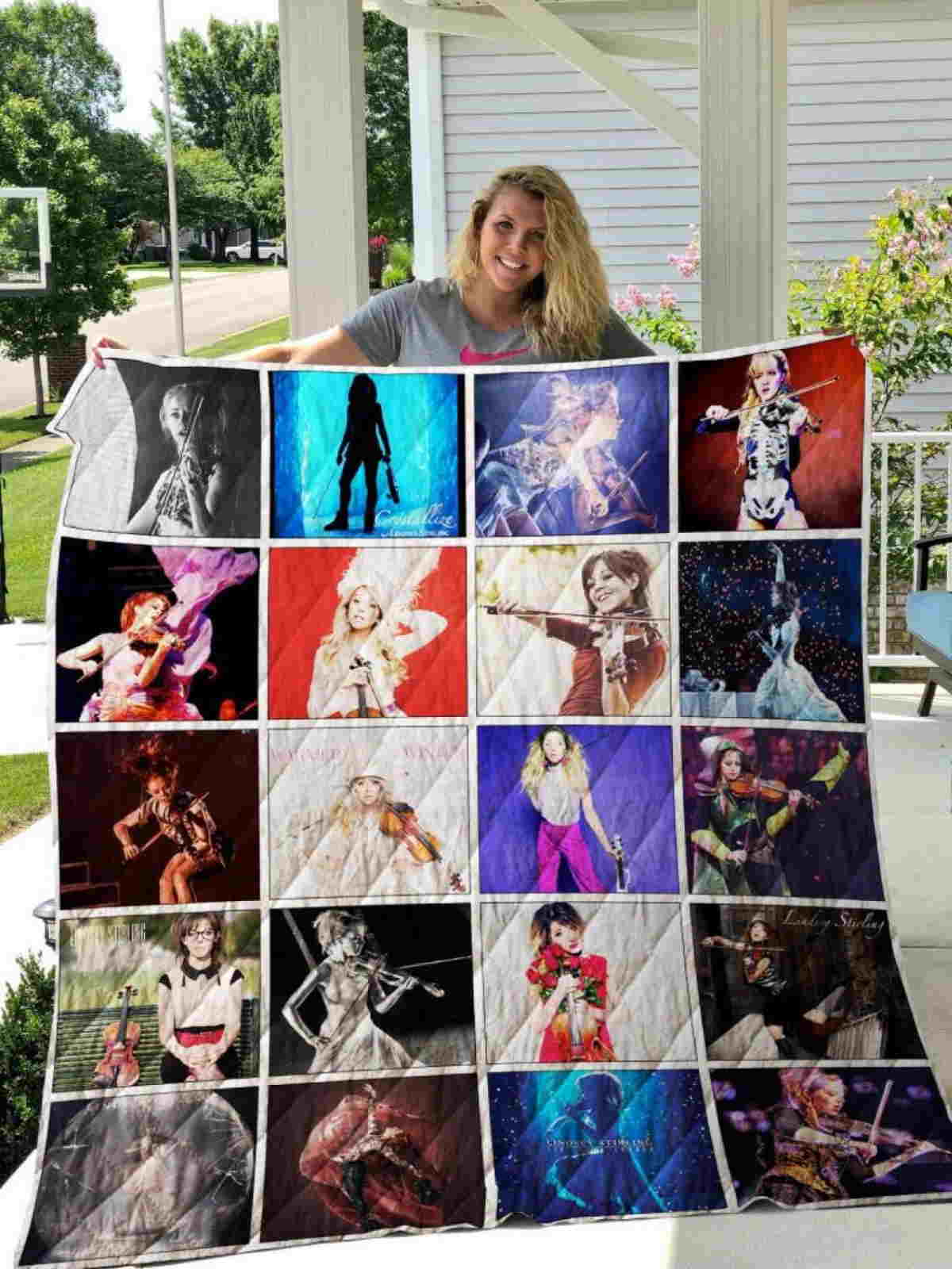 Lindsey Stirling Quilt Blanket