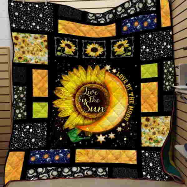 Live By The Sun 3D Quilt Blanket