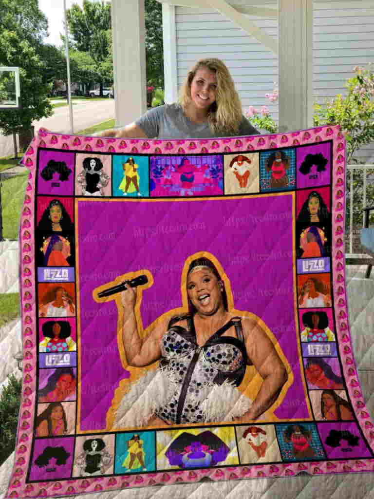 Lizzo 3D Quilt Blanket