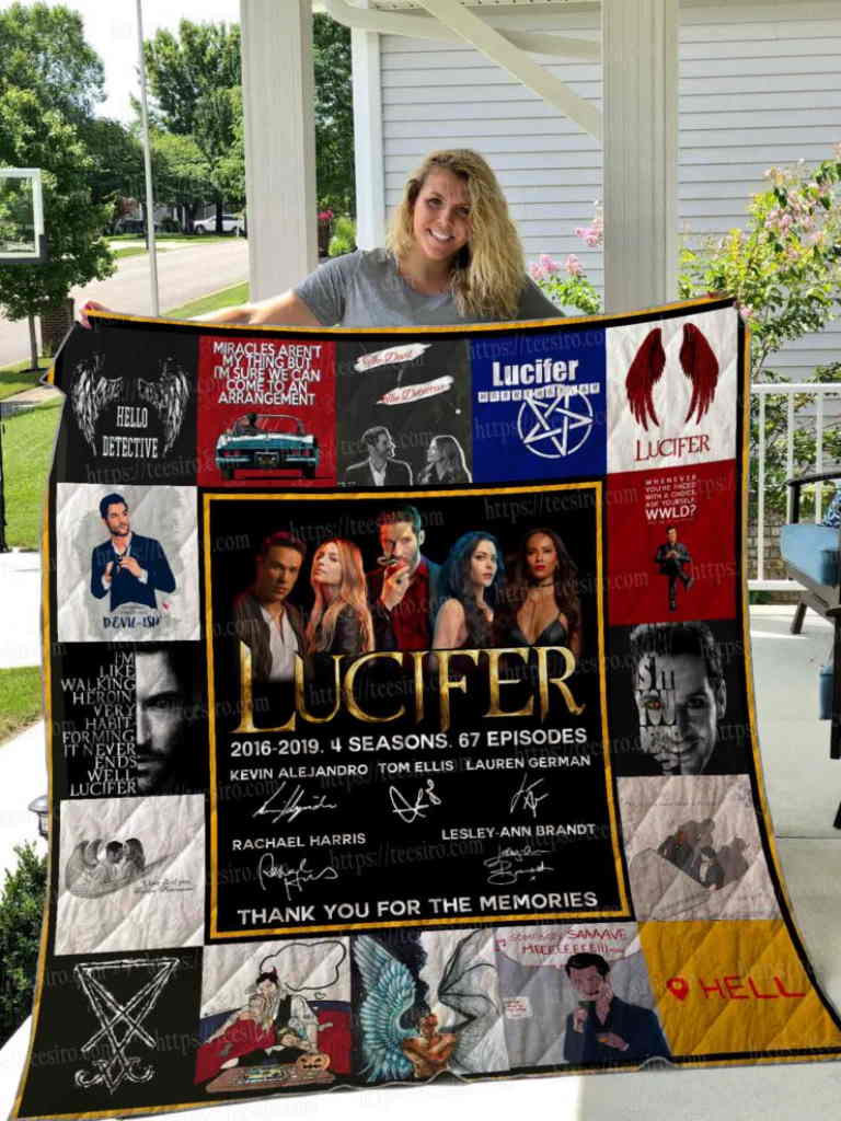 Lucifer Quilt Blanket