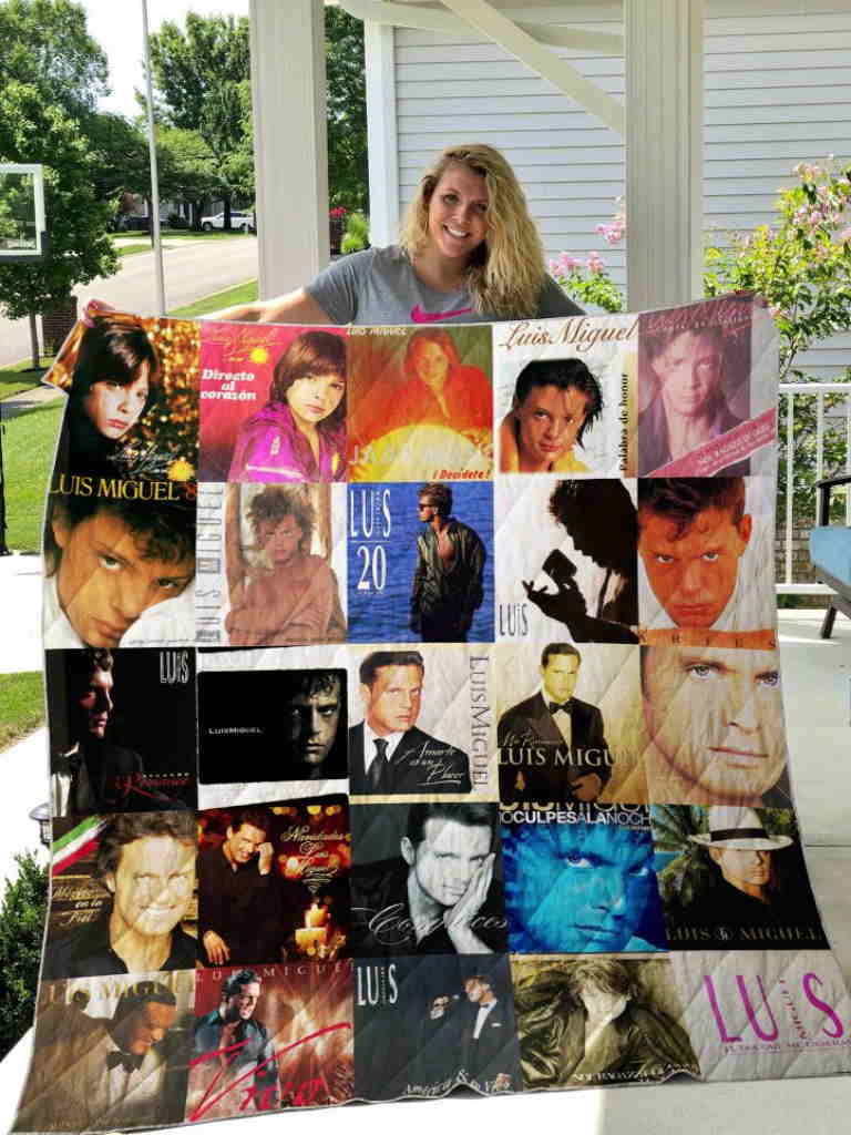 Luis Miguel Quilt Blanket