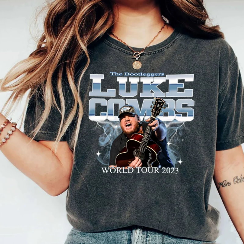 Luke Combs Miller Lite Shirt - Shibtee Clothing