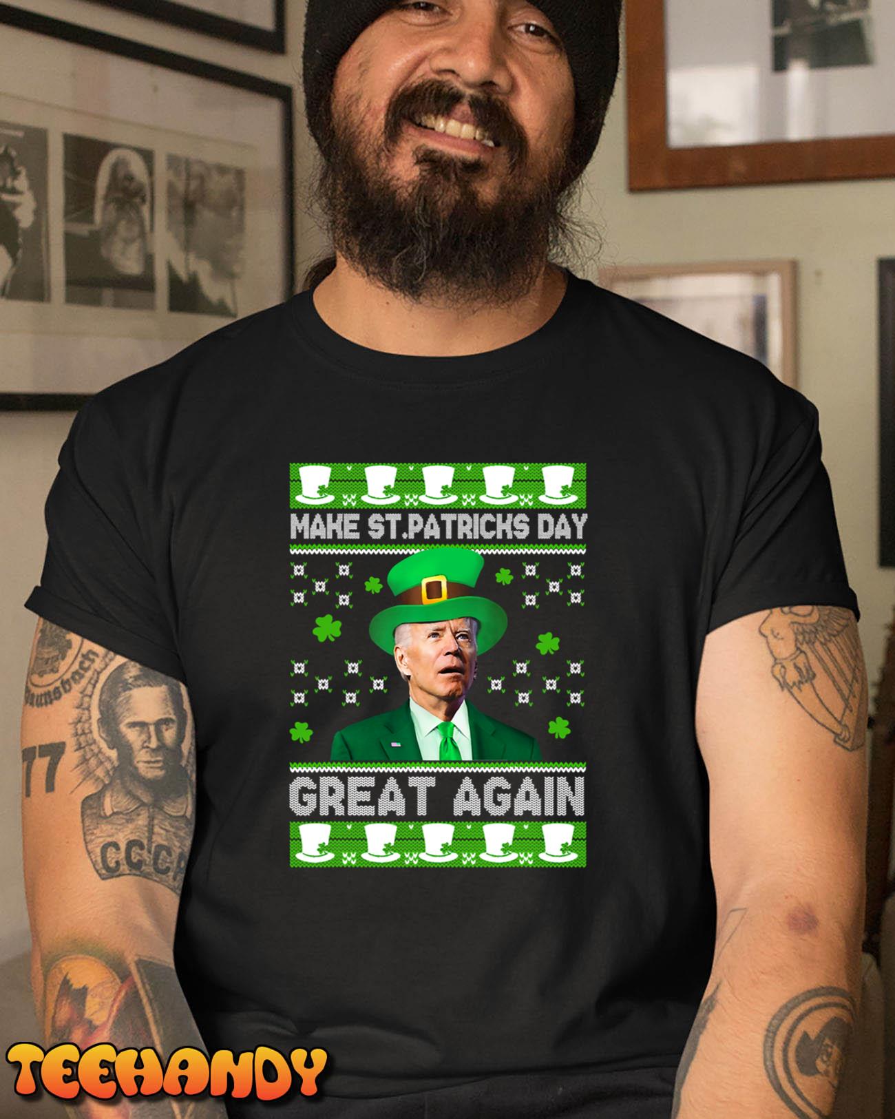 Make St Patricks Day Great Again Joe T-Shirt