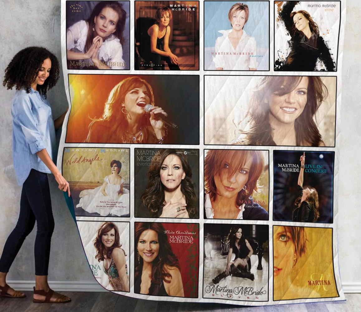 Martina Mcbride Albums 3D Quilt Blanket