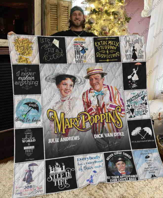 Mary Poppins Quilt Blanket