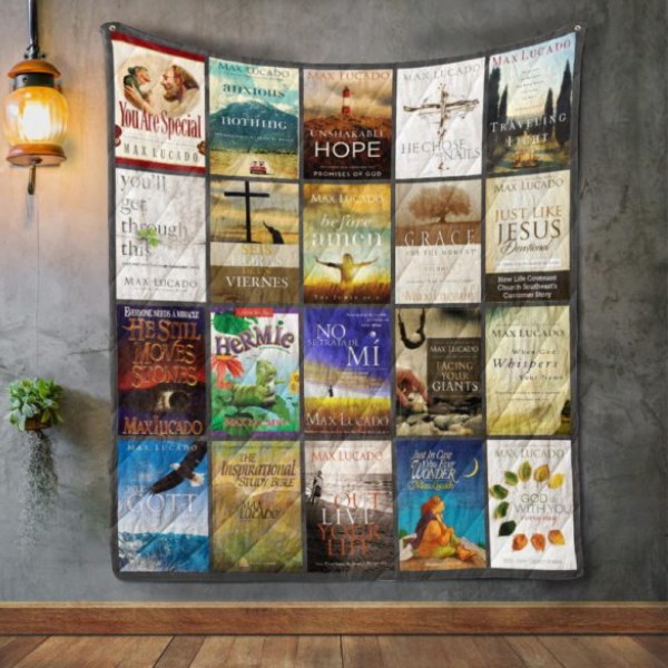 Max Lucado 3D Quilt Blanket