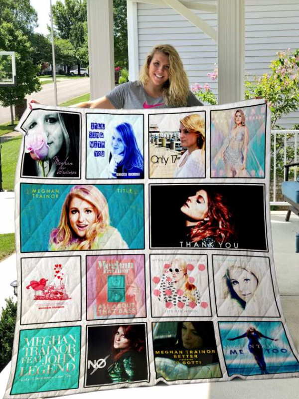 Meghan Trainor 3D Quilt Blanket