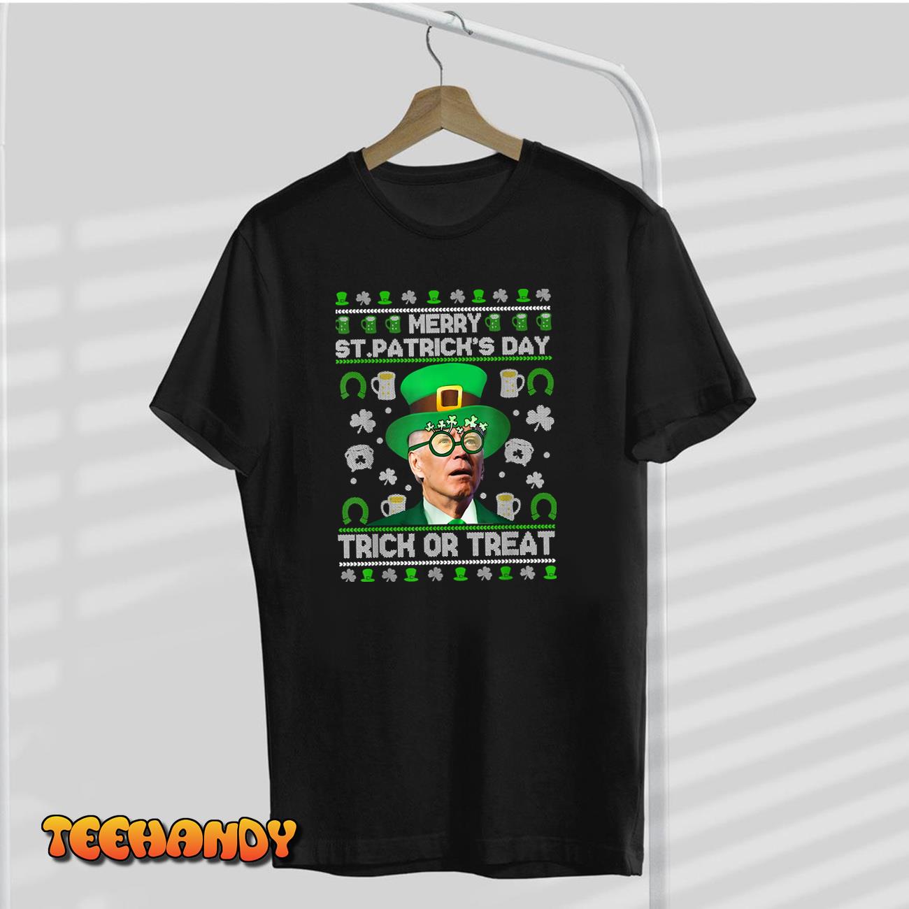 Merry St Patricks Day Trick Or Treat T-Shirt
