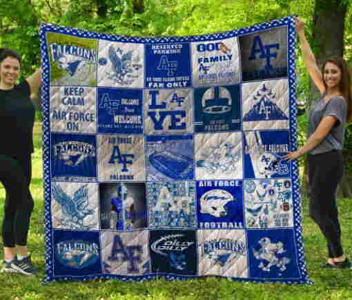 Ncaa Air Force Falcons 3D Quilt Blanket