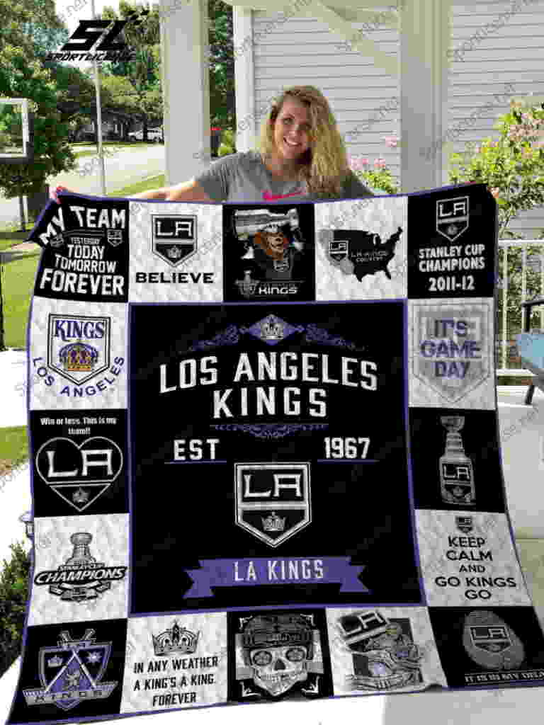 Nhl Los Angeles King Quilt Blanket