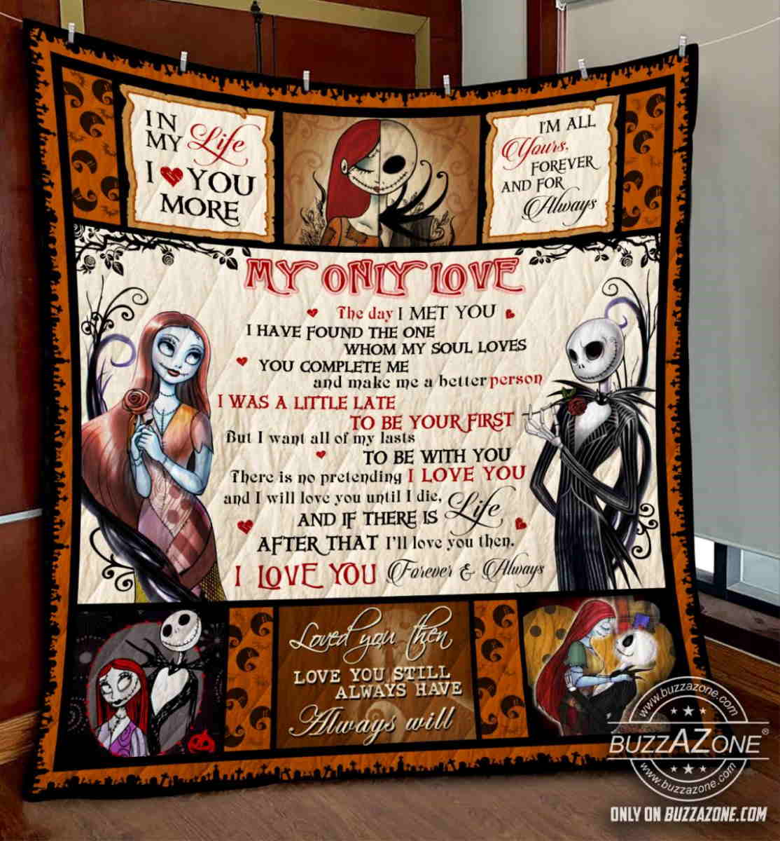 Nightmare My Love All Of My Lasts Quilt Blanket