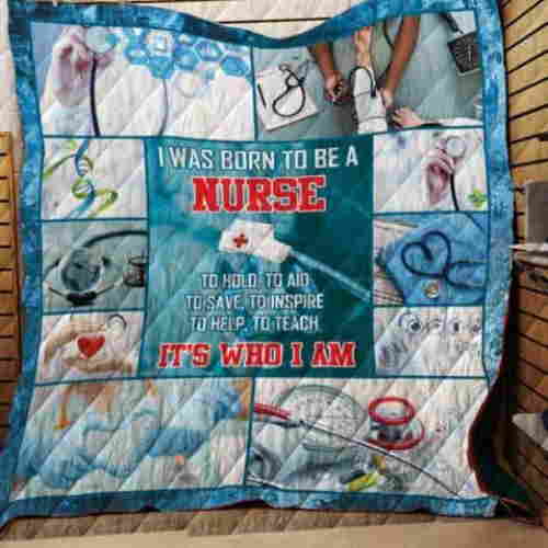 Nursing Life 3D Quilt Blanket