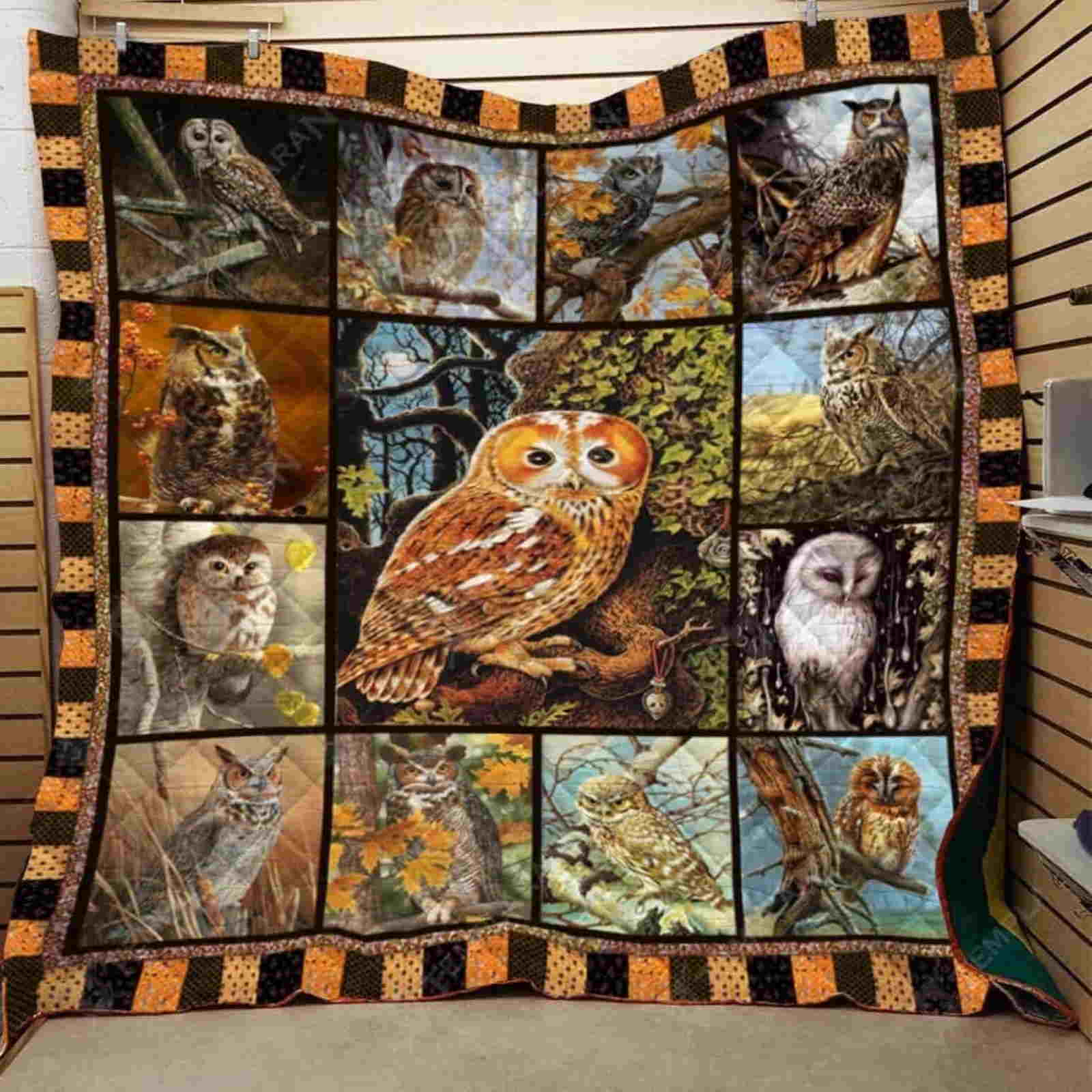 Owl Dear No One Quilt Blanket