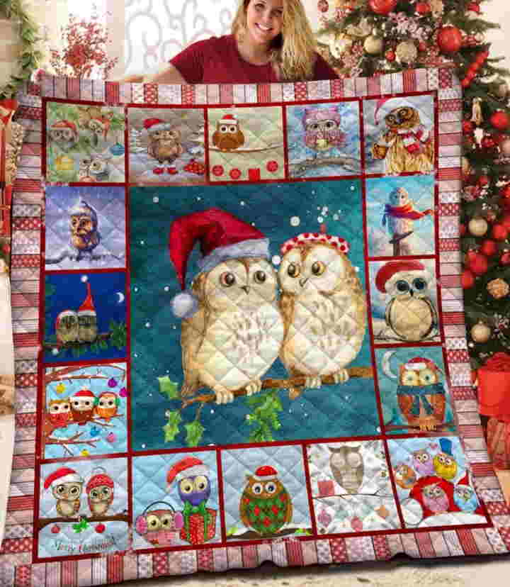 Owl My Baby Girl Quilt Blanket