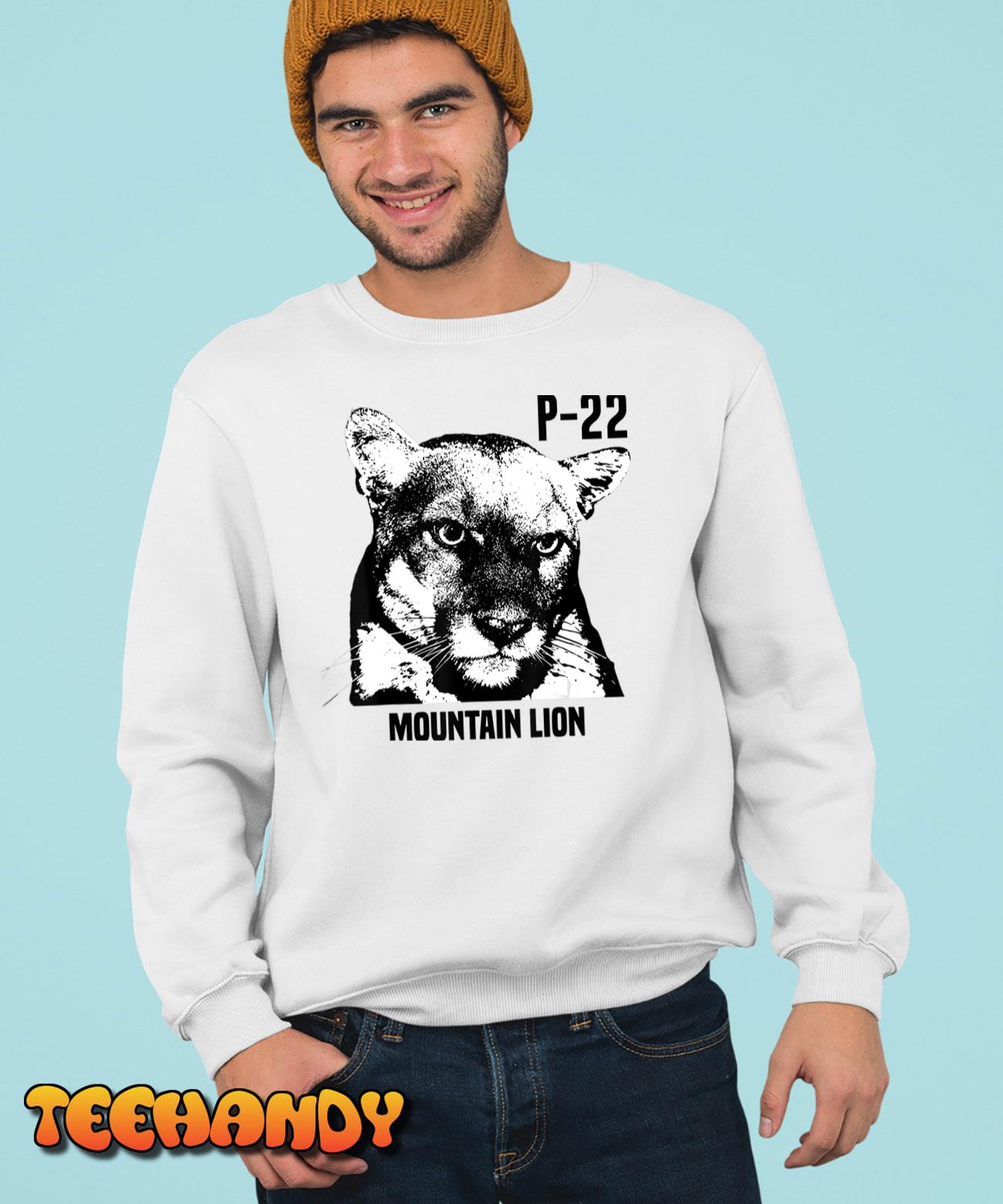 P-22 Mountain Lion legend  P-22 LA lion T-Shirt