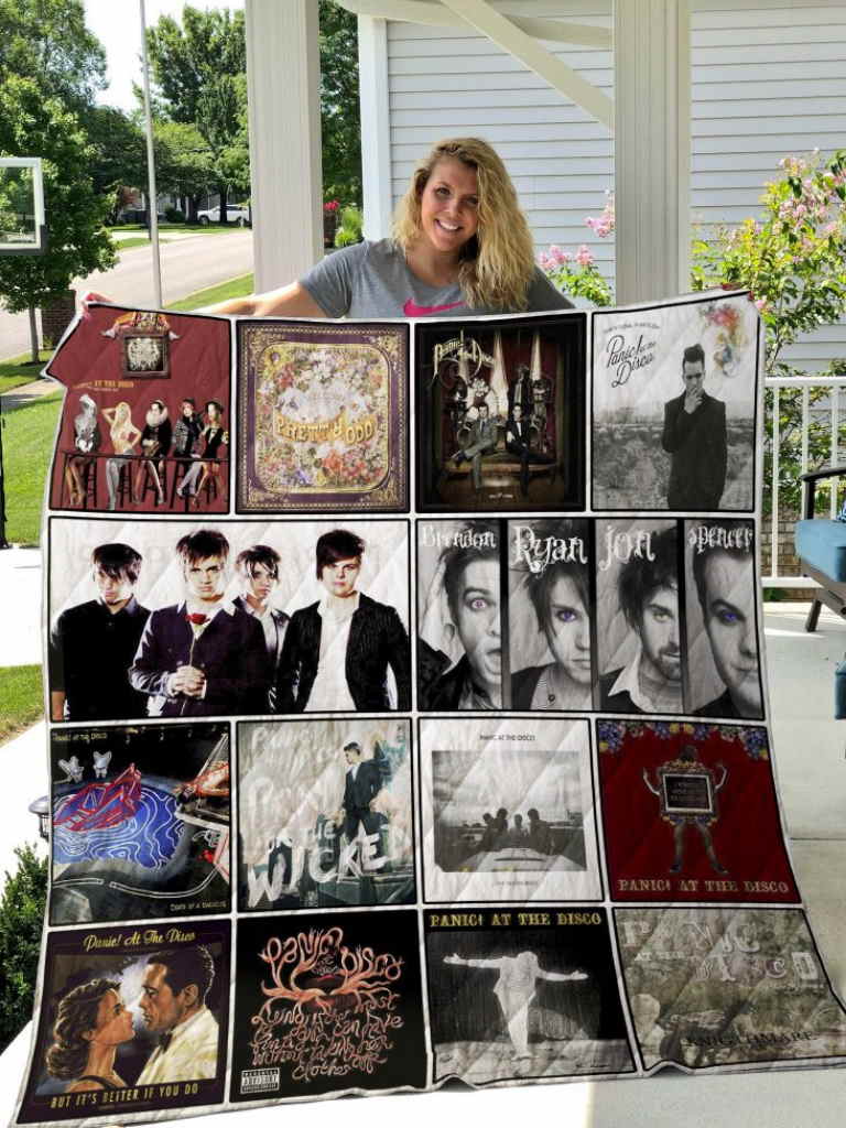 Panic! At The Disco Quilt Blanket