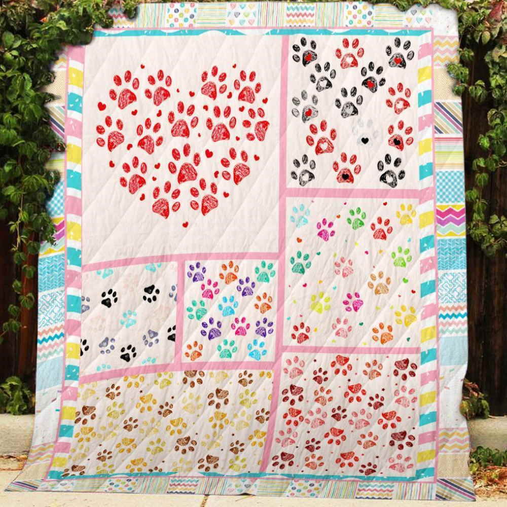 Paw Sweet Paw Quilt Blanket