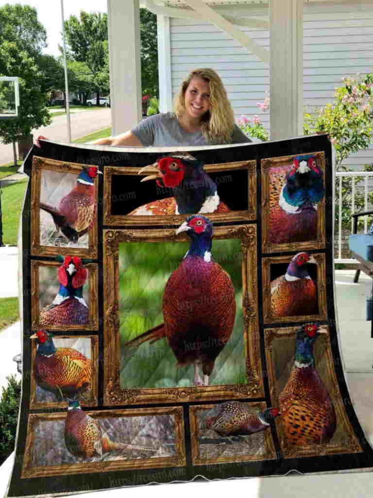 Pheasant Quilt Blanket