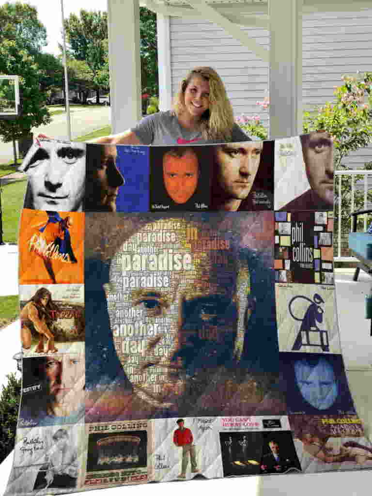 Phil Collins Style 3D Quilt Blanket