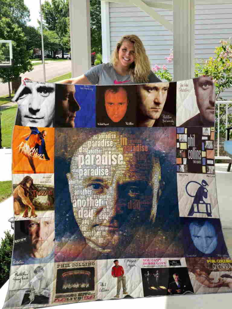 Phil Collins Style Quilt Blanket