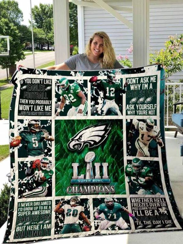 Philadelphia Eagles 3D Quilt Blanket