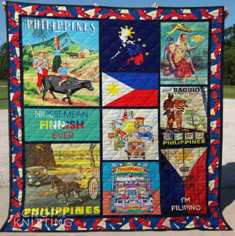 Philippin 3D Quilt Blanket