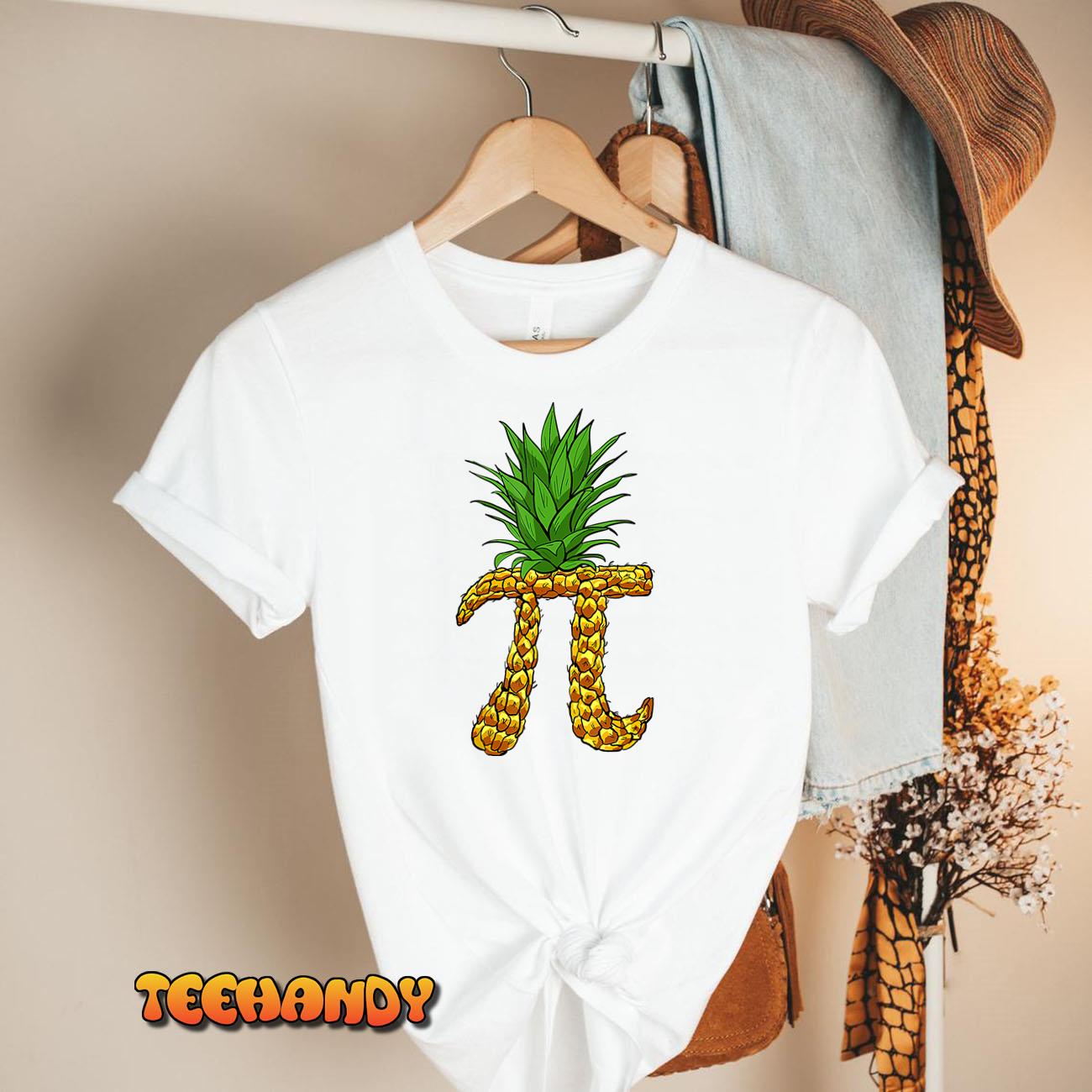 Pineapple Pi Funny Pi Day Pi Neapple Pi T-Shirt