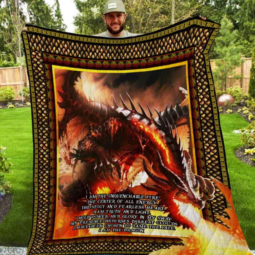 Power Is Always Dangerous Washable 3D Quilt Blanket