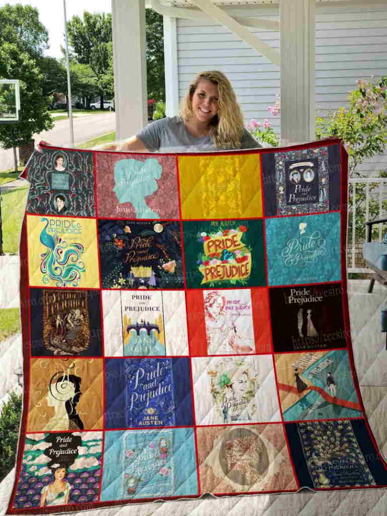 Pride And Prejudice Quilt Blanket