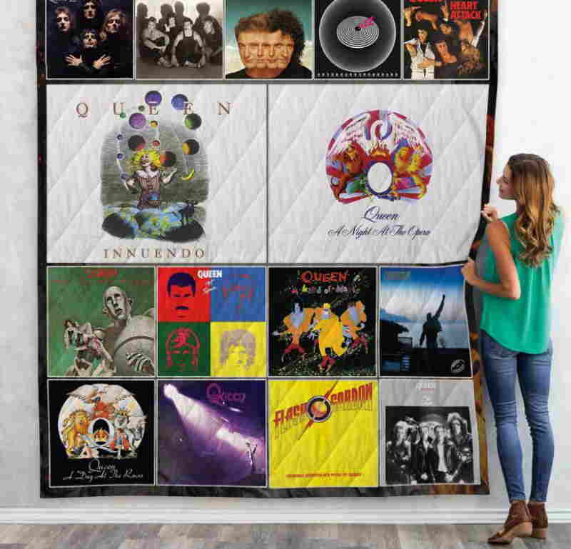 Queen Band Quilt Blanket