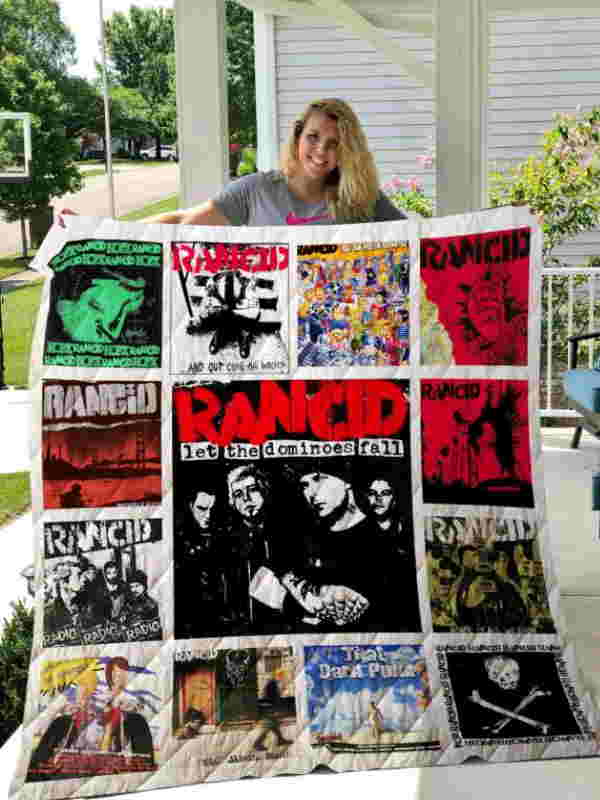 Rancid Albums 3D Quilt Blanket